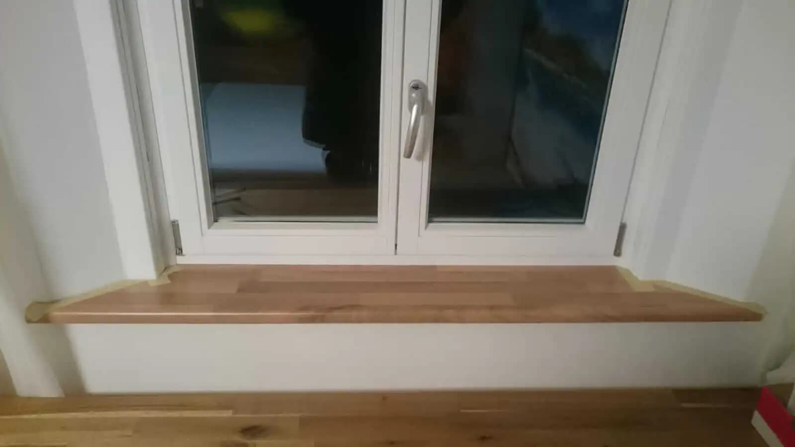 Projektbild Fensterbänke aus Eichenholz